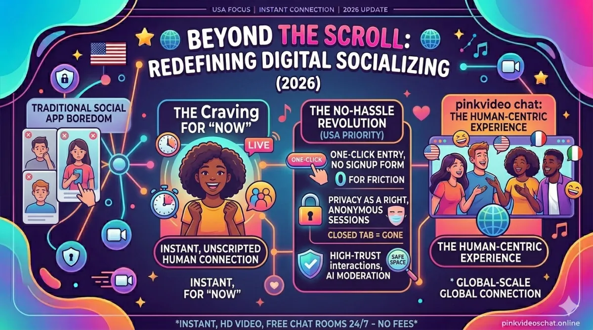 Why pink vídeo chat is Redefining Digital Socializing in 2026
